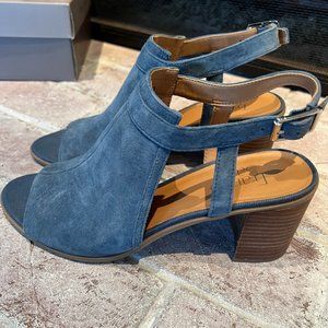 Franco Sarto, Blue, Size 10, Women's Shoes